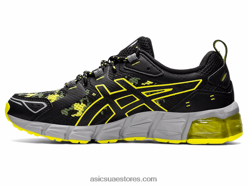 Asics أسود / حامض يوزو جل الكم 180 2N24DJ1264