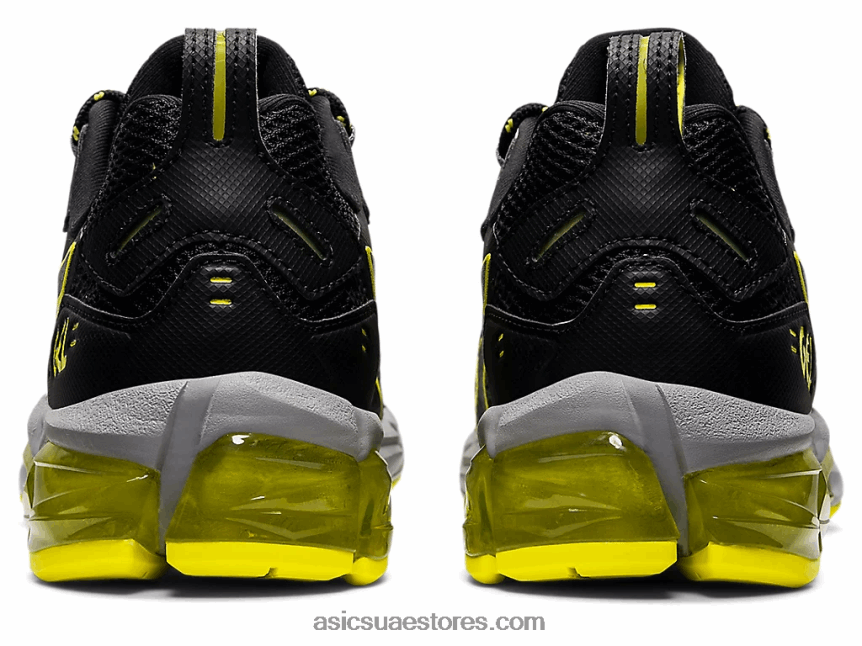 Asics أسود / حامض يوزو جل الكم 180 2N24DJ1264