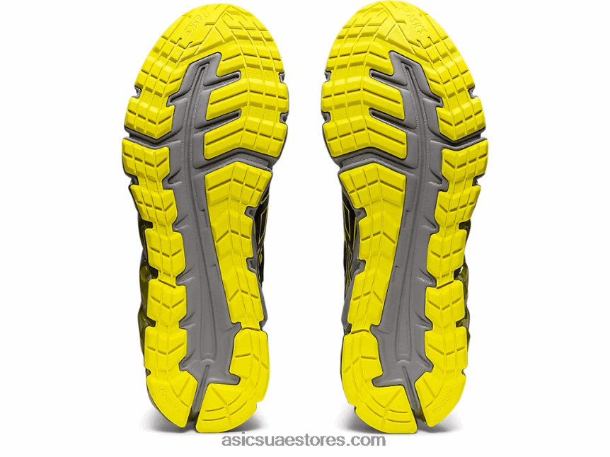 Asics أسود / حامض يوزو جل الكم 180 2N24DJ1264