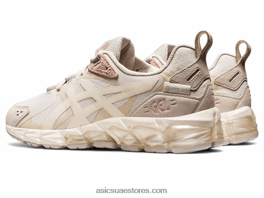 Asics دخان رمادي / كريم جل - كوانتم 180 جي تي اكس 2N24DJ1273