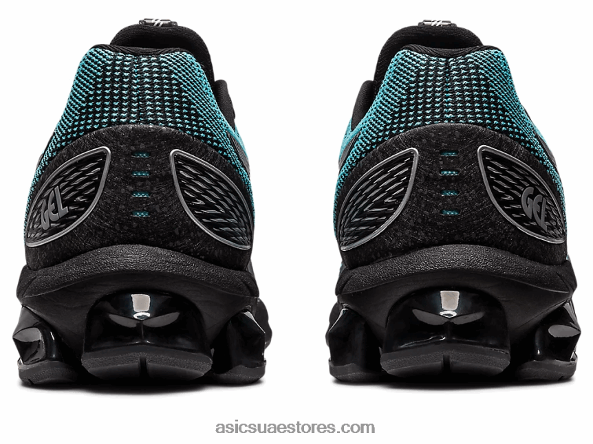 Asics مشرق سماوي / أسود هلام الكم 180 السابع 2N24DJ132