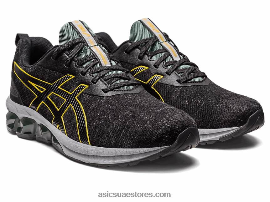 Asics أسود / لبلاب هلام الكم 180 السابع 2N24DJ134