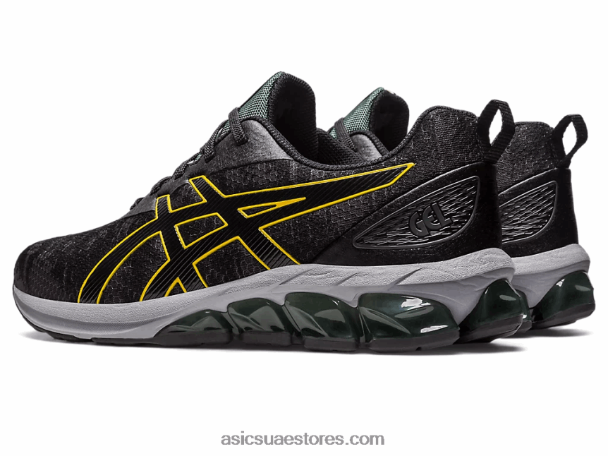 Asics أسود / لبلاب هلام الكم 180 السابع 2N24DJ134