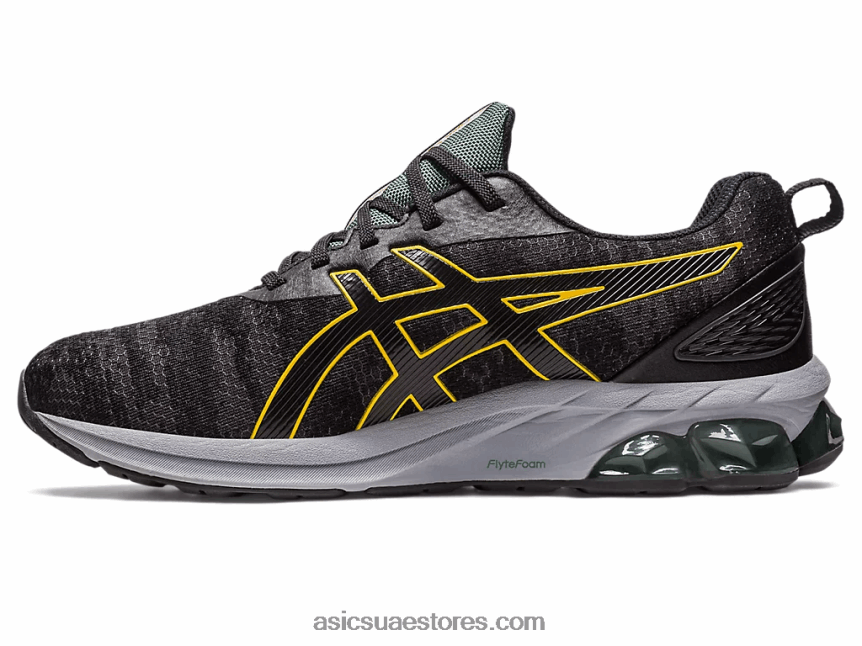 Asics أسود / لبلاب هلام الكم 180 السابع 2N24DJ134