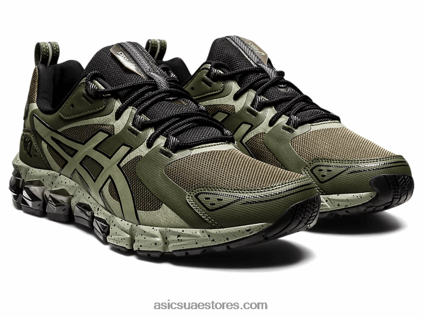 Asics قماش الزيتون / حزاز أخضر جل الكم 180 2N24DJ1609