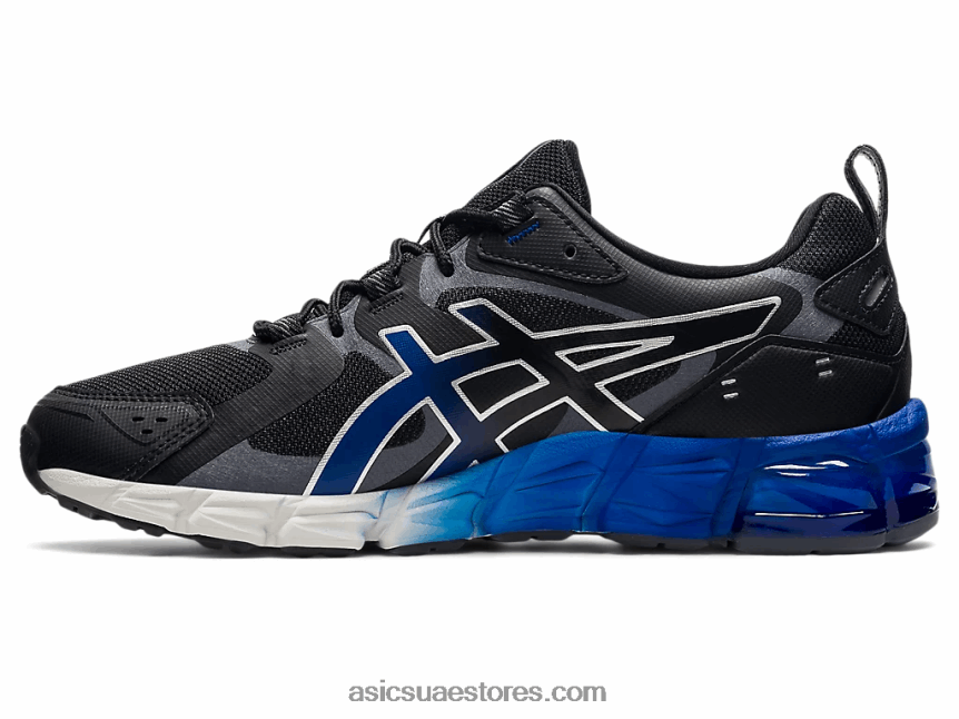 Asics أسود / موناكو أزرق جل الكم 180 2N24DJ1855