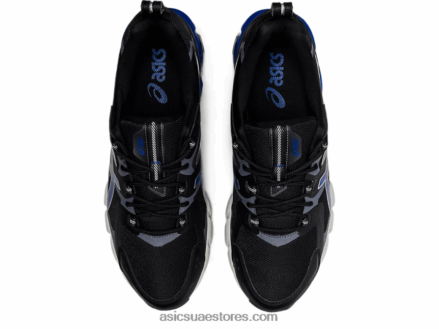 Asics أسود / موناكو أزرق جل الكم 180 2N24DJ1855