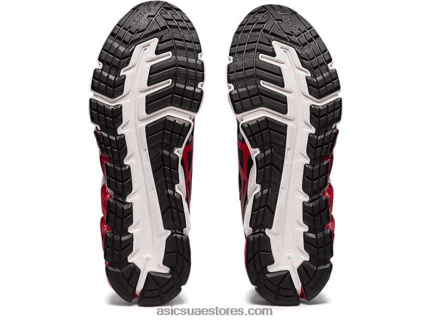 Asics أسود / أحمر كلاسيكي جل الكم 180 2N24DJ1959