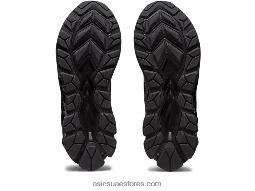Asics أسود / رمادي فولاذي هلام الكم 180 السابع 2N24DJ2625