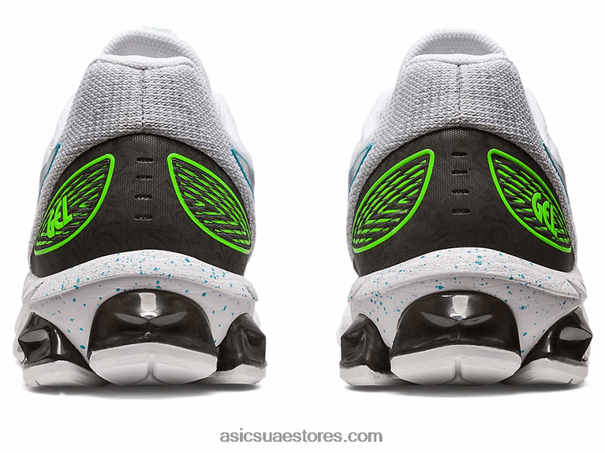 Asics أبيض / جونميتال هلام الكم 180 السابع 2N24DJ269