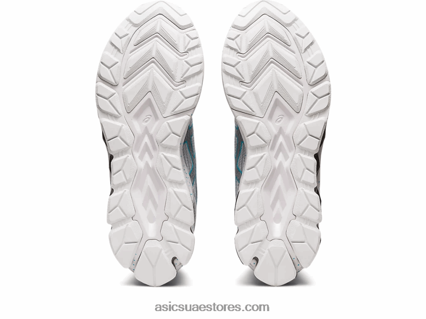 Asics أبيض / جونميتال هلام الكم 180 السابع 2N24DJ269