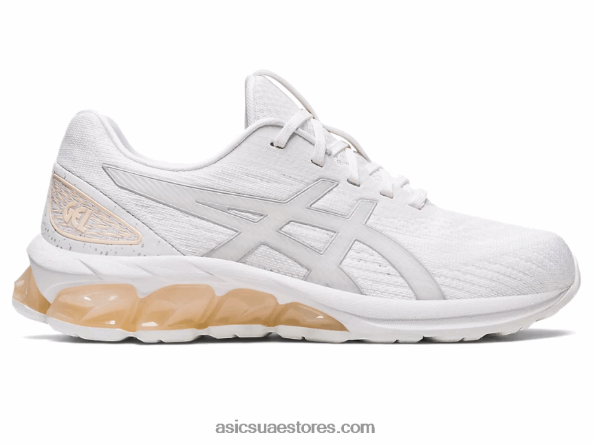 Asics أبيض / رمادي بيدمونت هلام الكم 180 السابع 2N24DJ2707