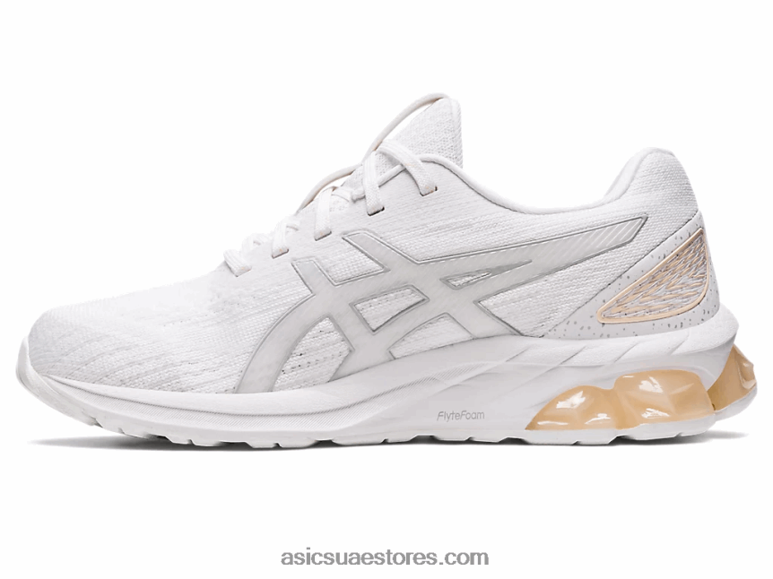 Asics أبيض / رمادي بيدمونت هلام الكم 180 السابع 2N24DJ2707