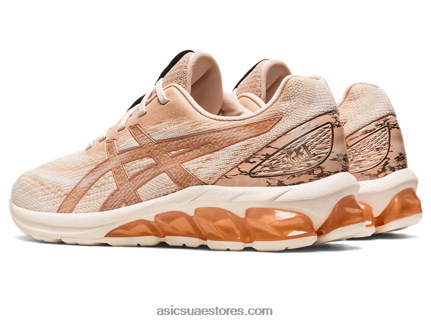 Asics حساء / ذهب وردي هلام الكم 180 السابع 2N24DJ2796