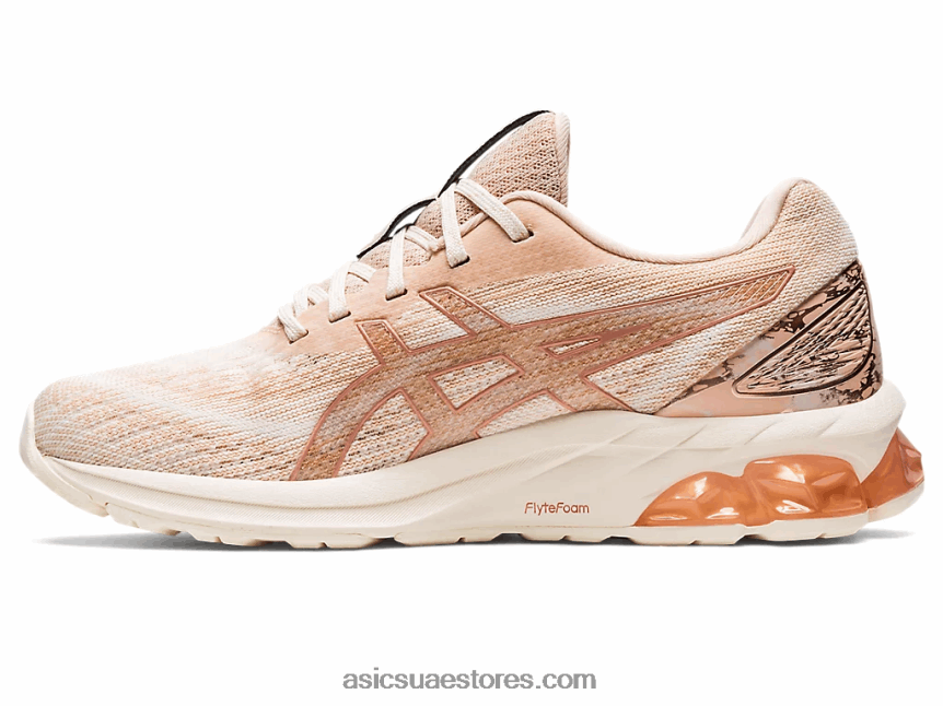 Asics حساء / ذهب وردي هلام الكم 180 السابع 2N24DJ2796