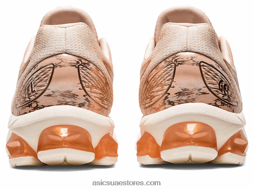Asics حساء / ذهب وردي هلام الكم 180 السابع 2N24DJ2796