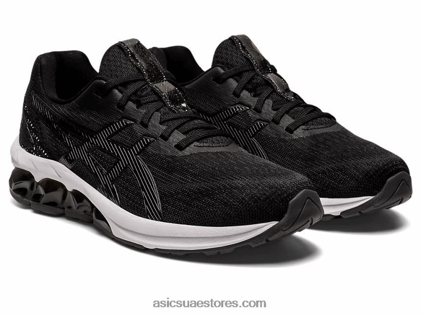 Asics أسود / أبيض هلام الكم 180 السابع 2N24DJ2905