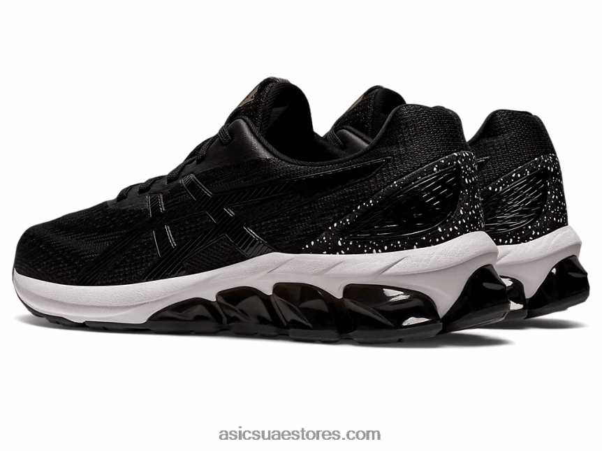 Asics أسود / أبيض هلام الكم 180 السابع 2N24DJ2905