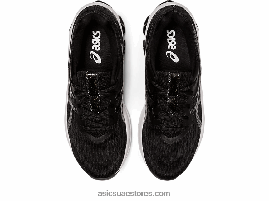 Asics أسود / أبيض هلام الكم 180 السابع 2N24DJ2905