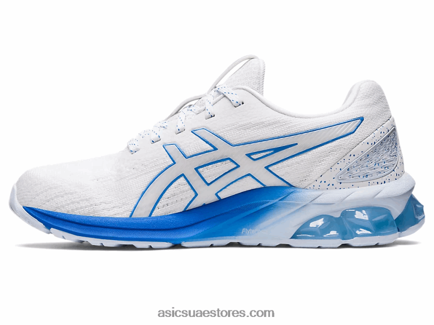 Asics ساحل أبيض / أزرق هلام الكم 180 السابع 2N24DJ2918