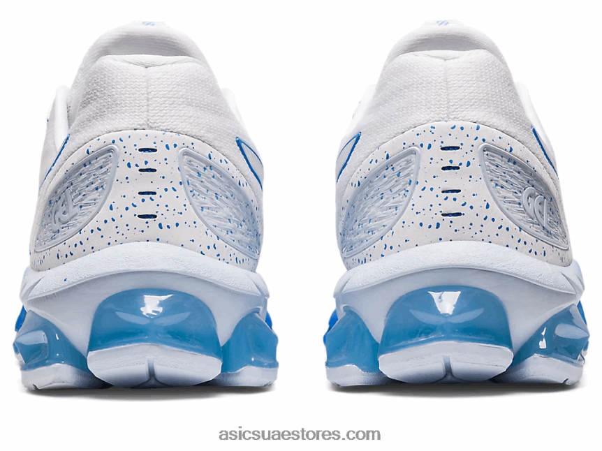 Asics ساحل أبيض / أزرق هلام الكم 180 السابع 2N24DJ2918