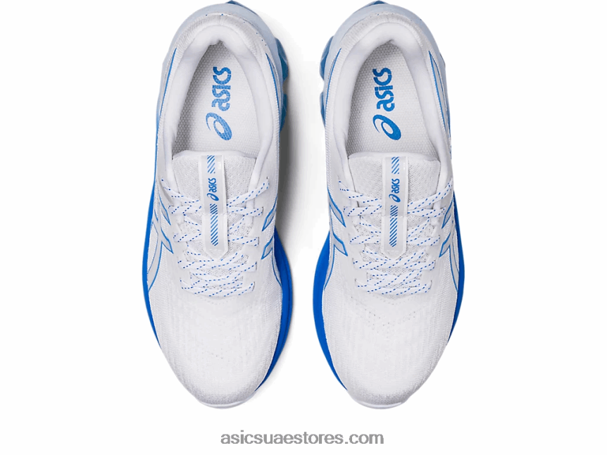 Asics ساحل أبيض / أزرق هلام الكم 180 السابع 2N24DJ2918