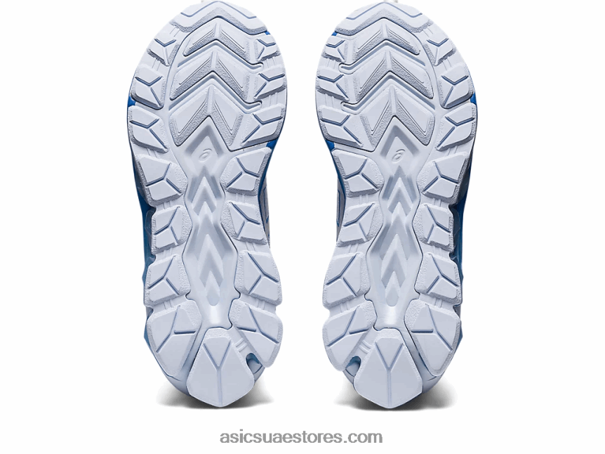 Asics ساحل أبيض / أزرق هلام الكم 180 السابع 2N24DJ2918