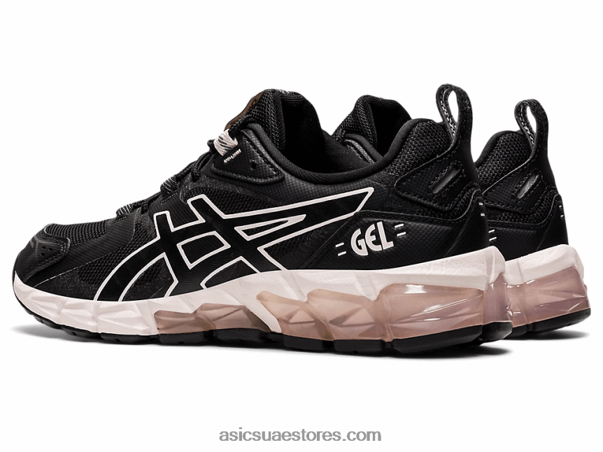 Asics أسود / خوخ زنجبيل جل الكم 180 2N24DJ3188