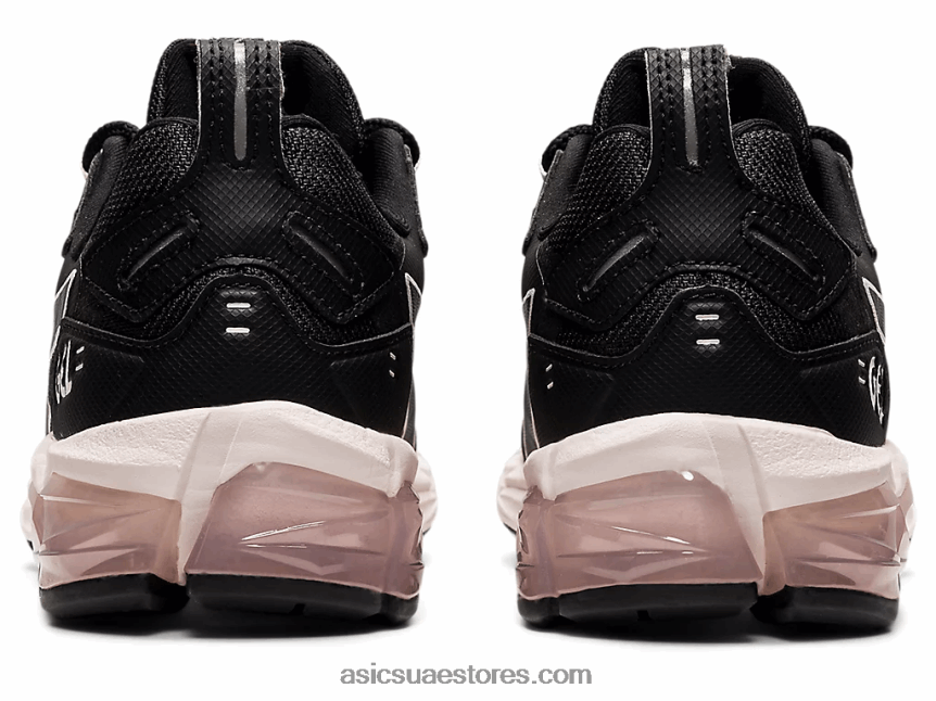 Asics أسود / خوخ زنجبيل جل الكم 180 2N24DJ3188