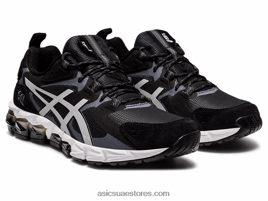 Asics أسود / رمادي جرافيت جل الكم 180 2N24DJ3979