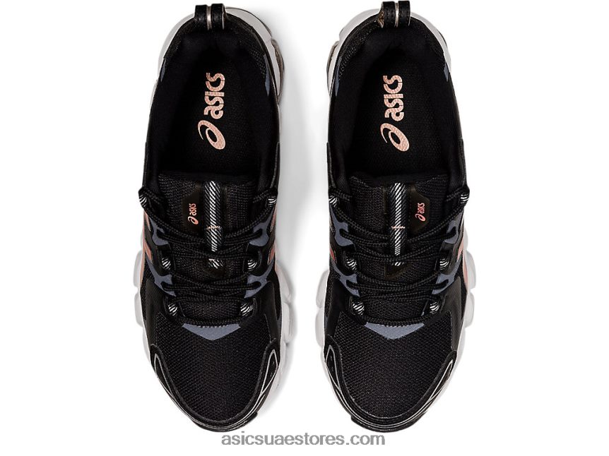 Asics أسود / ذهبي وردي جل الكم 180 2N24DJ4030