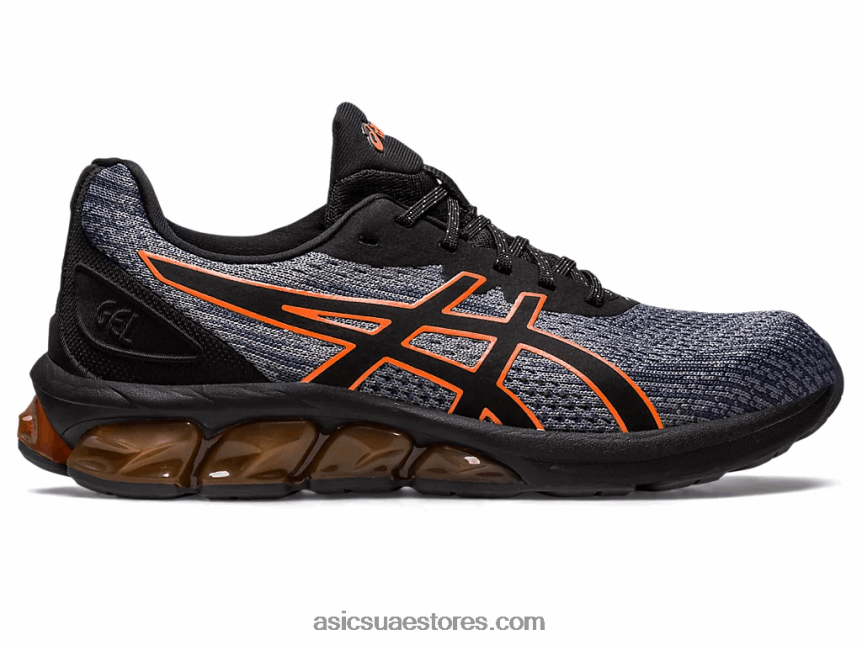 Asics كلاي رمادي / أسود هلام الكم 180 السابع 2N24DJ55