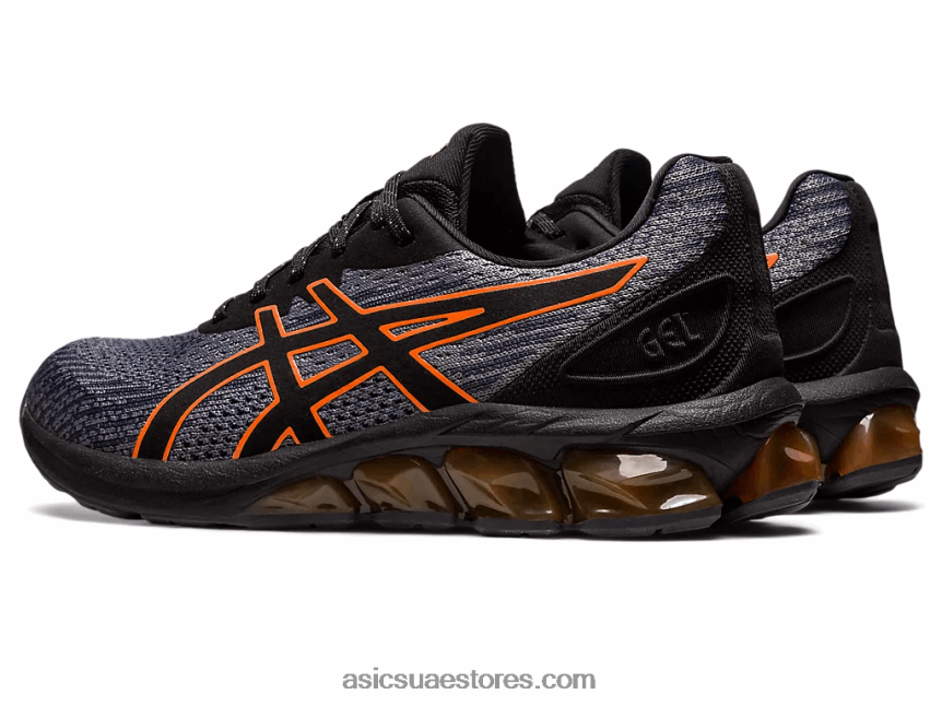 Asics كلاي رمادي / أسود هلام الكم 180 السابع 2N24DJ55