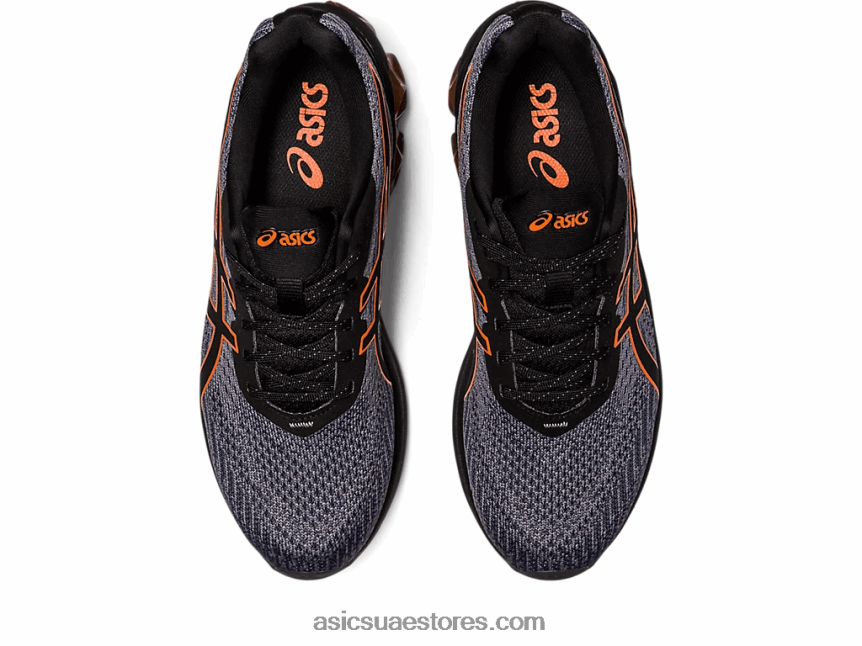 Asics كلاي رمادي / أسود هلام الكم 180 السابع 2N24DJ55
