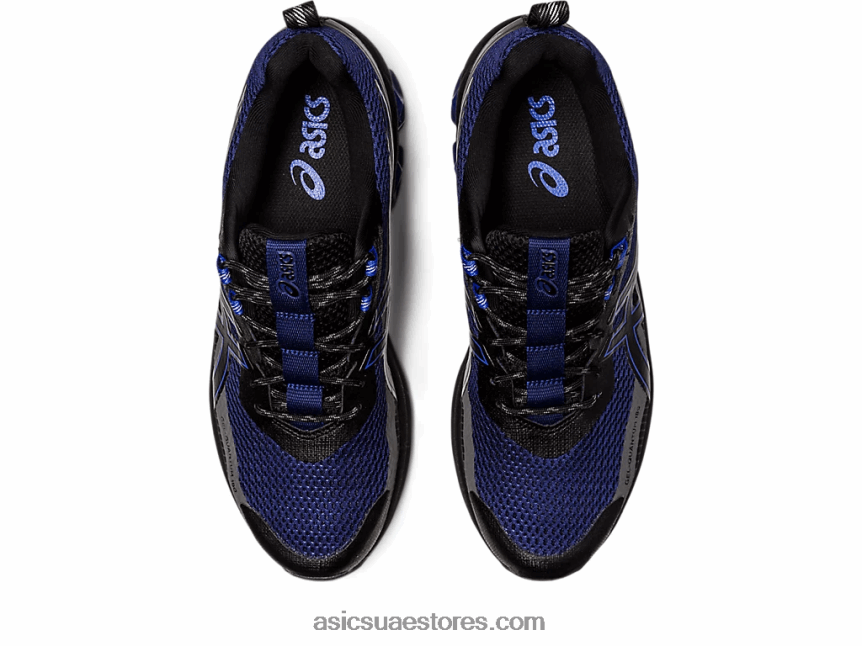 Asics أزرق نيلي / أسود هلام الكم 180 السابع 2N24DJ612
