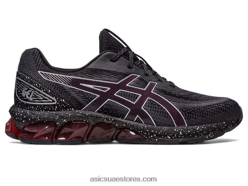 Asics أسود / حريف هلام الكم 180 السابع 2N24DJ619