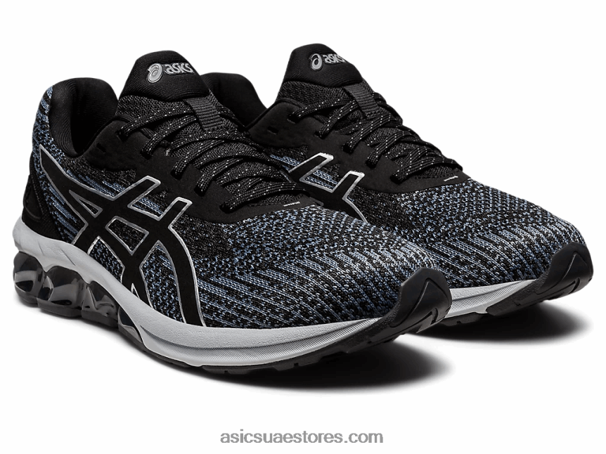 Asics أسود / سبج رمادي هلام الكم 180 السابع 2N24DJ743