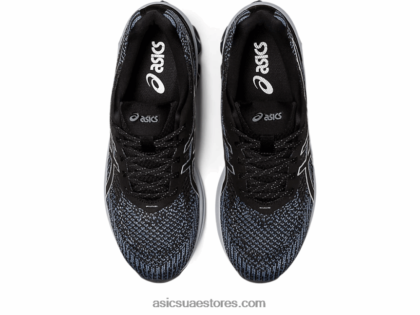 Asics أسود / سبج رمادي هلام الكم 180 السابع 2N24DJ743