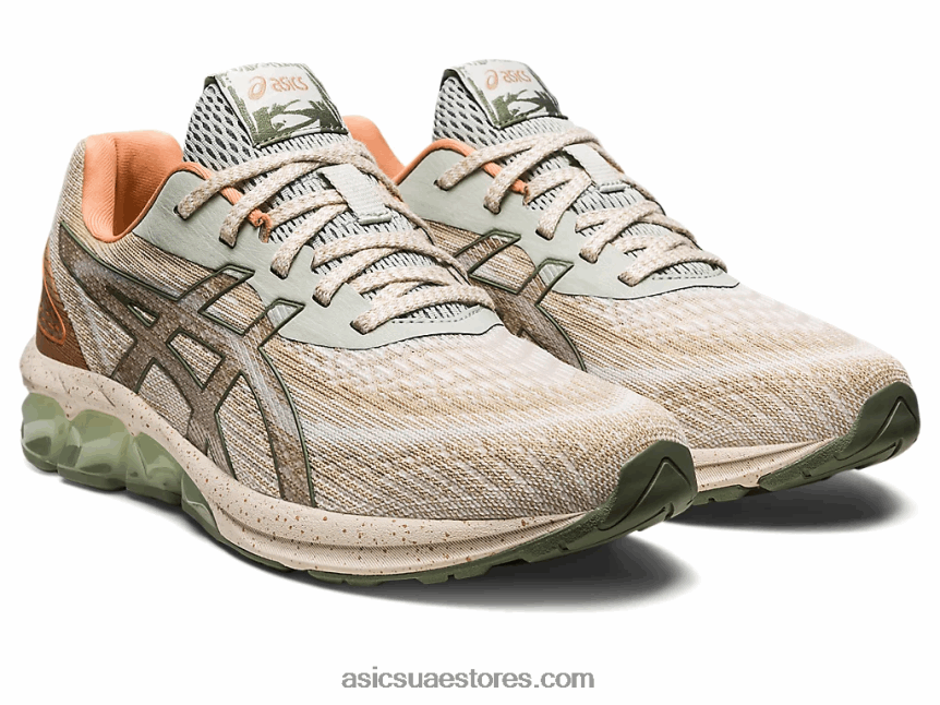Asics حكيم خفيف / ريش رمادي هلام الكم 180 السابع 2N24DJ835