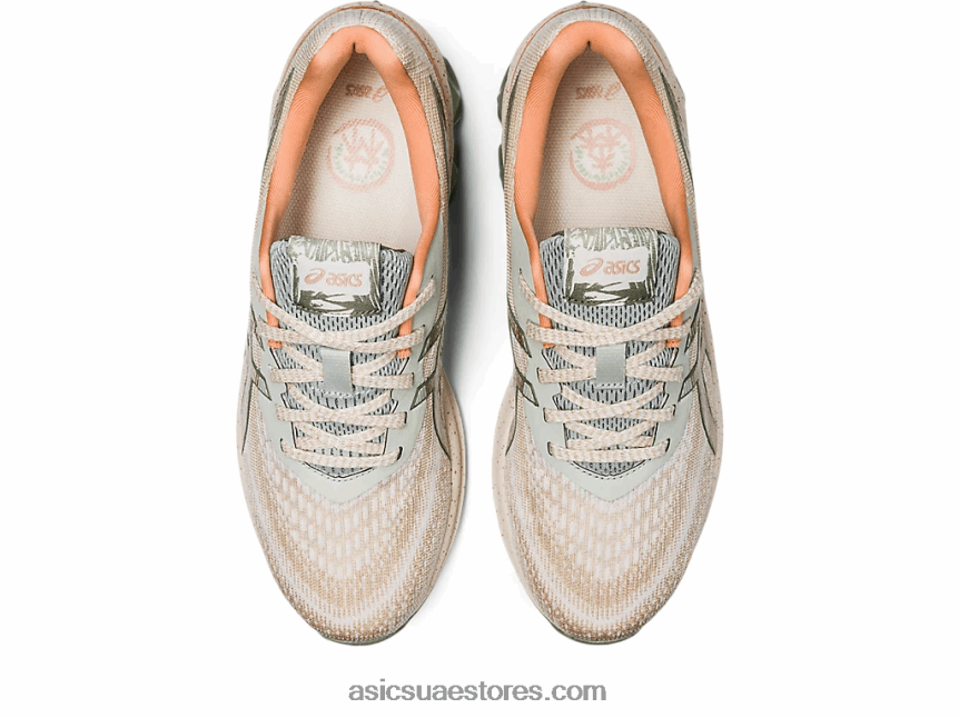 Asics حكيم خفيف / ريش رمادي هلام الكم 180 السابع 2N24DJ835