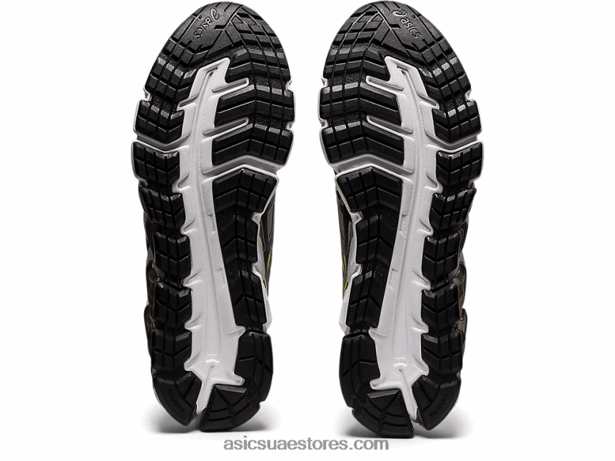 Asics خطر أخضر / أسود جل الكم 180 2N24DJ882