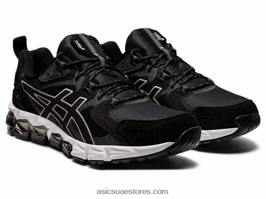 Asics أسود / رمادي جرافيت جل الكم 180 2N24DJ894