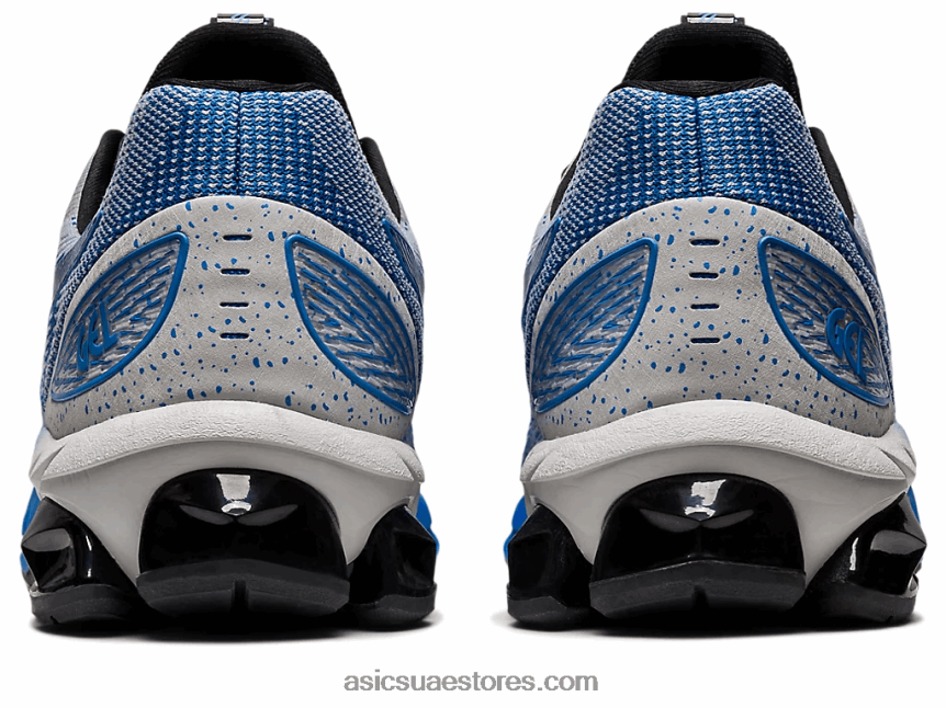 Asics الساحل الأزرق / الرمادي الجليدي هلام الكم 180 السابع 2N24DJ951