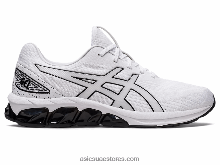 Asics أبيض أسود هلام الكم 180 السابع 2N24DJ952