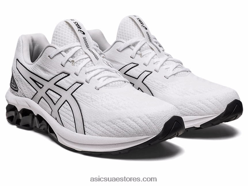Asics أبيض أسود هلام الكم 180 السابع 2N24DJ952