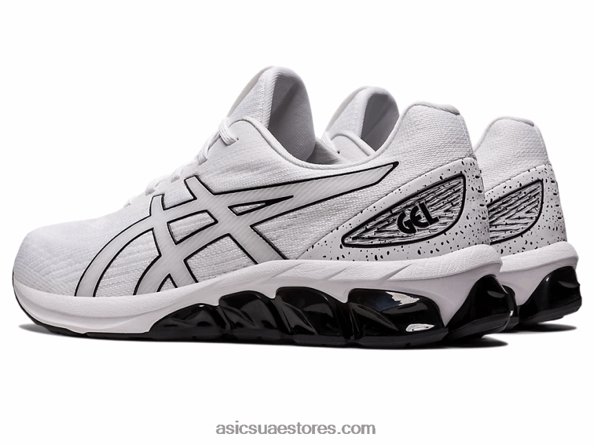 Asics أبيض أسود هلام الكم 180 السابع 2N24DJ952