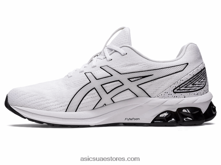 Asics أبيض أسود هلام الكم 180 السابع 2N24DJ952