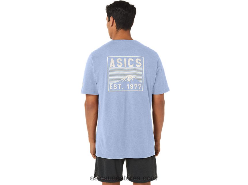 Asics سماء ناعمة فوجي 1977 تي شيرت 2N24DJ26