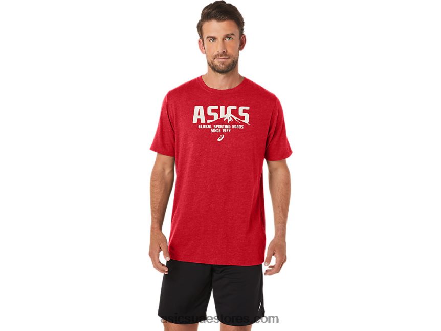 Asics هيذر الأحمر الكلاسيكي 1977 MTN نقطة الإنطلاق 2N24DJ21