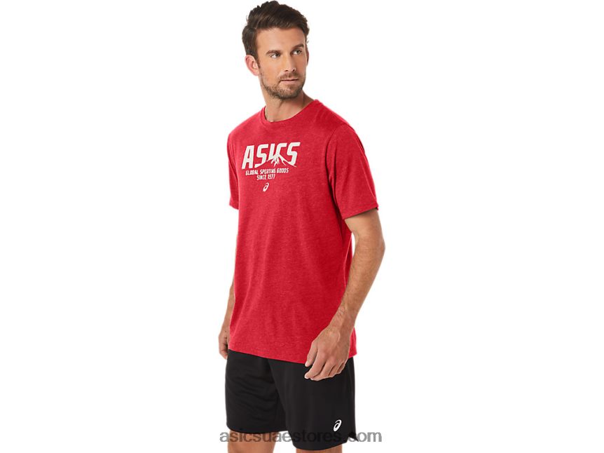 Asics هيذر الأحمر الكلاسيكي 1977 MTN نقطة الإنطلاق 2N24DJ21